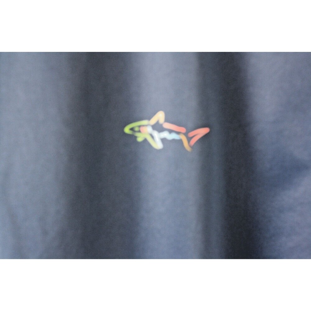 GREG NORMAN Windbreaker Mens Size M Blue Golf Pullover V-Neck Long Sleeve - Picture 4 of 7